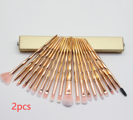 Set de Brochas de Maquillaje Diamond Multicolor Premium - Image 11