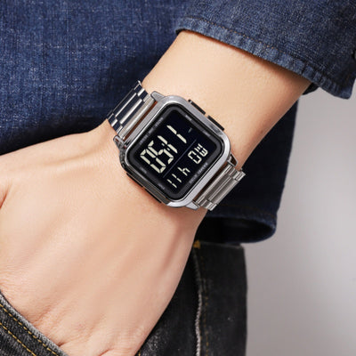 Reloj Electrónico Cuadrado Luminoso Resistente al Agua - Image 10