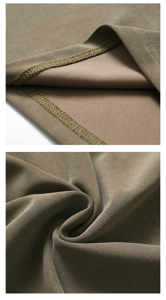 Camiseta Drape Suelta para Hombre - Estilo Casual Relajado - Image 29