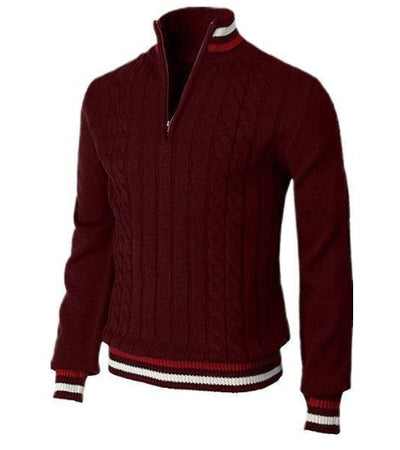 Suéter de Cuello Alto con Bloques de Color - Colección Primavera Otoño - Image 3