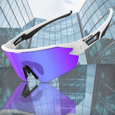 Gafas de Ciclismo Marco Grande Lentes de Color Protección Contra el Viento - Image 27