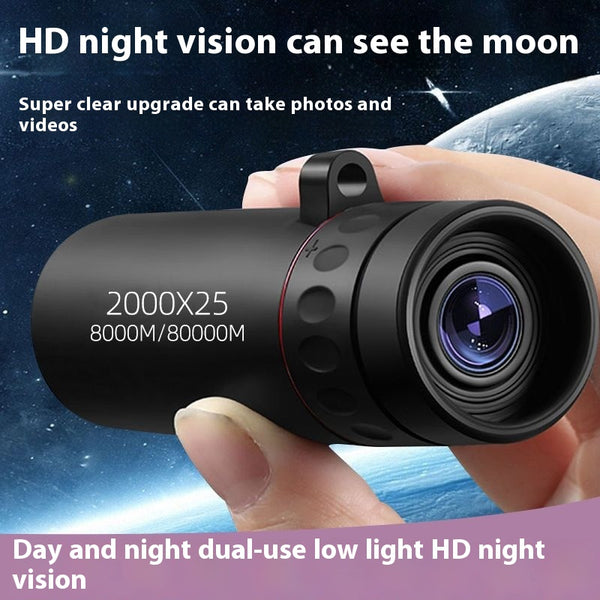 Telescopio de Alta Potencia Ultra HD Visión Diurna y Nocturna
