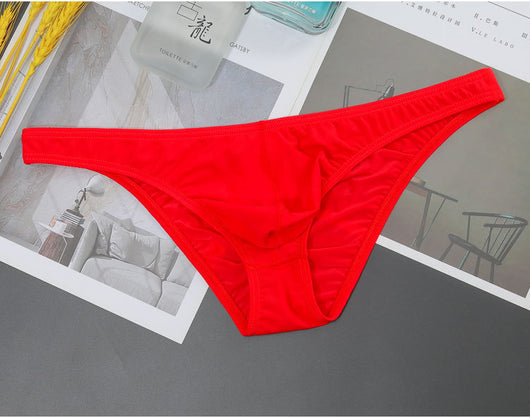 Bóxer Transparente Hombre Cintura Baja Seda Hielo Ultrafino Tanga - Image 20