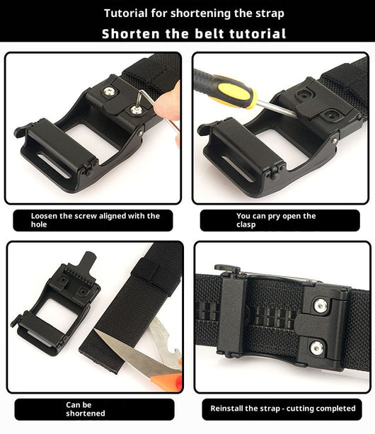 Cinturón Automático de Doble Capa para Hombre - Image 14