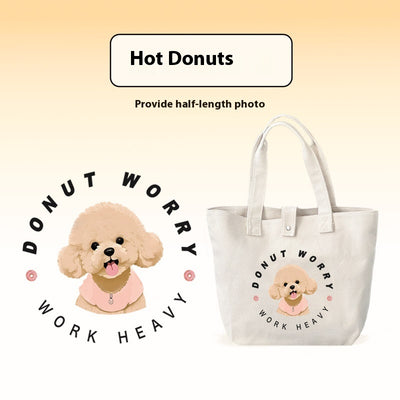 Bolsa de Lona Personalizada para Mascotas 100% Algodón - Image 11