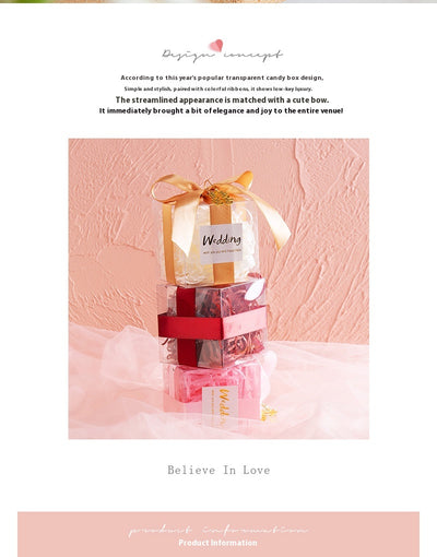 Caja de Dulces Estilo Europeo para Bodas - Empaque Creativo de Regalo - Image 34