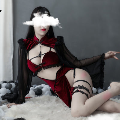 Disfraz Cheongsam Bruja Asiática - Image 10