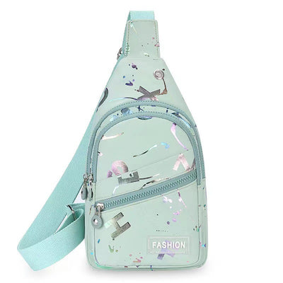 Mochila Bandolera Mujer con Tela Oxford - Bolsa Pecho Cruzada - Image 11