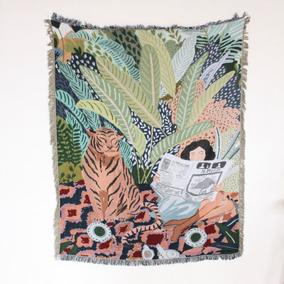 Manta Sofá Bohemio con Flecos Casuales - Image 19
