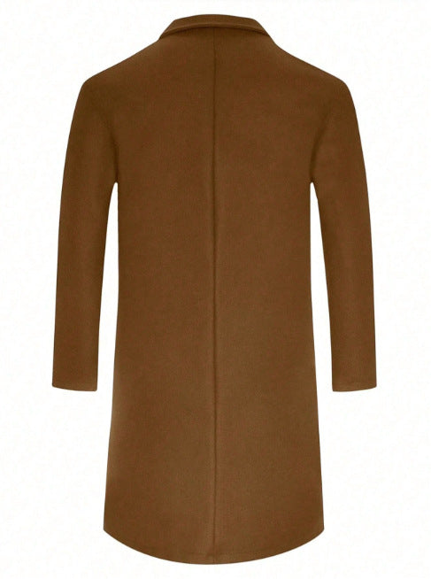 Abrigo Trinchera de Lana para Hombre - Elegancia Clásica - Image 5