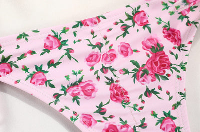 Bikini Estampado con Tirantes Ajustables para Mujer - Image 10