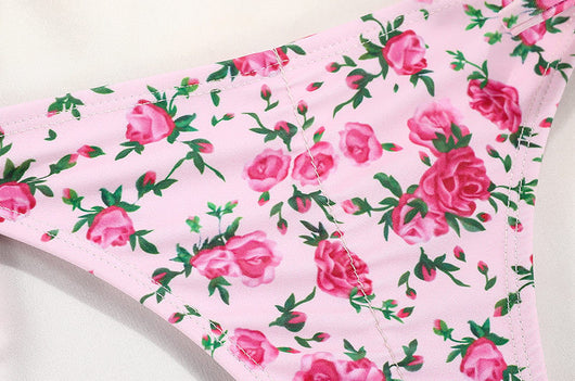 Bikini Estampado con Tirantes Ajustables para Mujer - Image 10