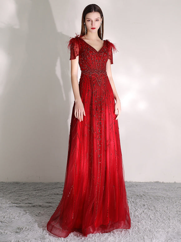 Vestido de Noche Elegante Premium para Mujer - Falda de Gala Sofisticada