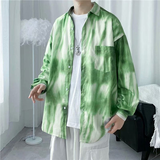 Camisa Vintage Floral Estilo Hong Kong para Hombre - Image 21