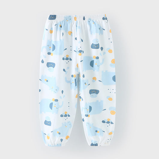 Pantalones Anti Mosquito para Bebé - Algodón Ligero Verano con Puños Ajustables - Image 10