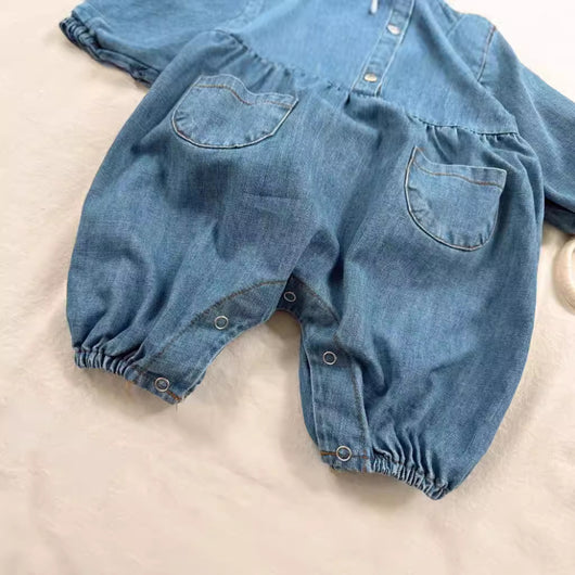 Jumpsuit Infantil con Solapa - Diseño Clásico para Niños y Niñas - Image 4
