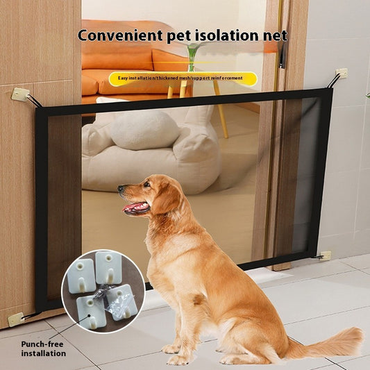 Corral Portátil Plegable para Mascotas con Red de Seguridad Reforzada