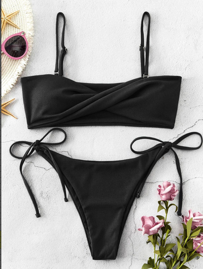 Traje de Baño Enterizo Clásico para Mujer - Bikini Liso Europeo - Image 2