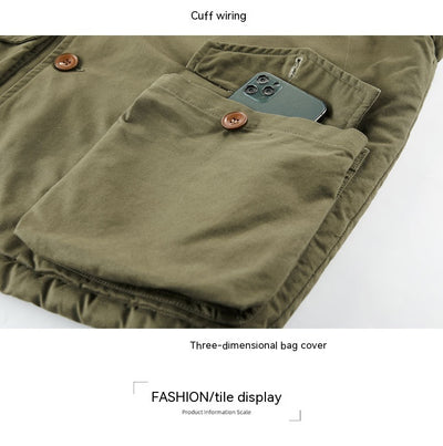 Chaleco de Terciopelo para Hombre - Abrigo Ejecutivo Invierno - Image 15