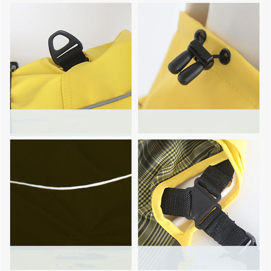 Impermeable Casual para Perros - Abrigo Resistente al Agua en Colores Sólidos - Image 5