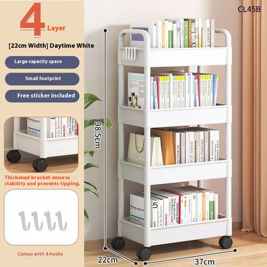 Carrito Organizador Móvil Multiusos de Pisos - Estantería Modular para Dormitorio y Cocina - Image 7