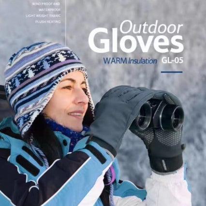 Guantes Térmicos Forrados para Hombre y Mujer - Deportes de Invierno y Montaña