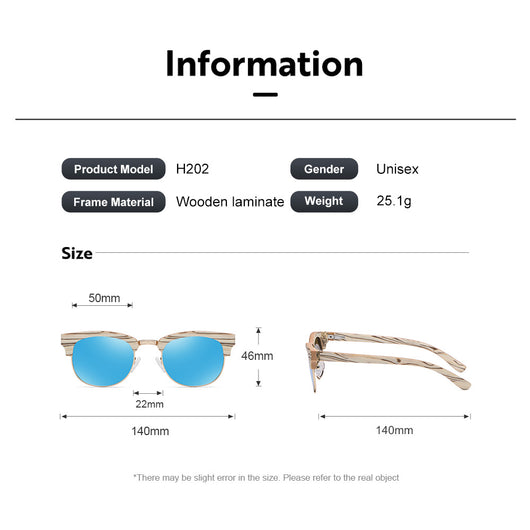 Gafas de Sol Polarizadas Semiarmazón UV400 para Hombre y Mujer - Image 3