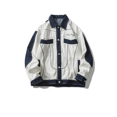 Chaqueta Universitaria Reversible para Pareja - Estilo Combinado Versátil - Image 6