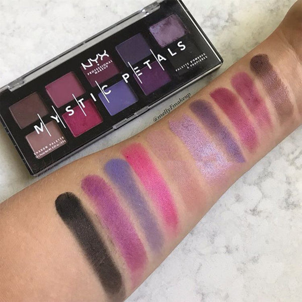 Paleta de Sombras Pétalos Místicos Orquídea Medianoche - 10 Colores