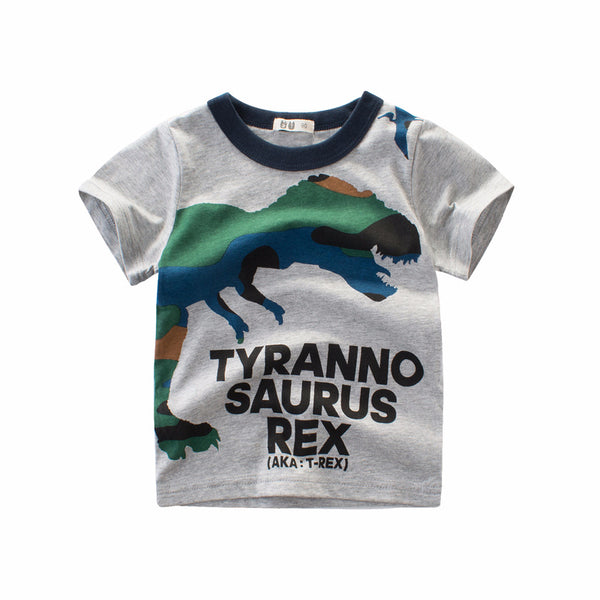 Playera Infantil de Verano Estilo Coreano para Niños