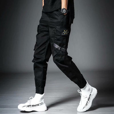 Pantalones Funcionales Guochao con Protección al Viento para Hombre - Image 3