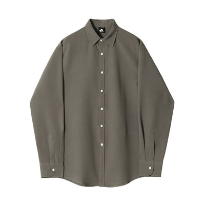 Camisa Manga Larga Casual Hombre Otoño Estilo Moderno - Image 3