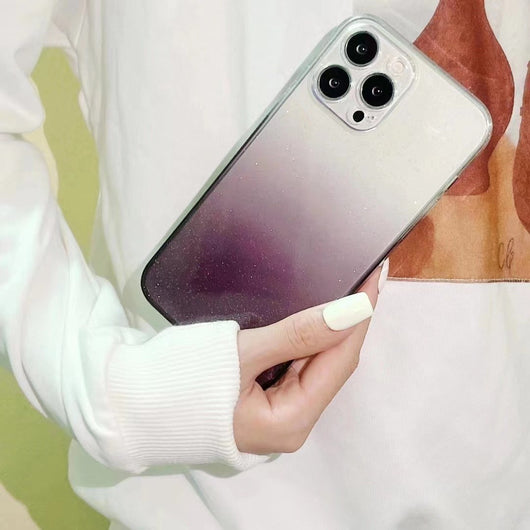 Funda Protectora de Vidrio Transparente con Efecto Degradado Brillante - Image 11