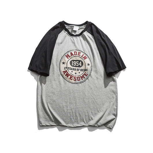 Playera Raglan Bicolor para Parejas - Manga Corta Hombre - Image 8