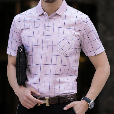 Camiseta de Algodón para Hombre Adulto de Manga Corta - Image 8