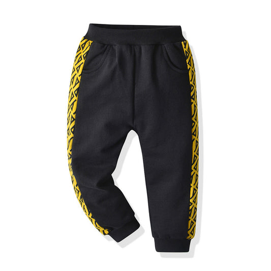 Conjunto Deportivo Infantil Dos Piezas: Sudadera con Cierre y Pantalón Negro - Image 2