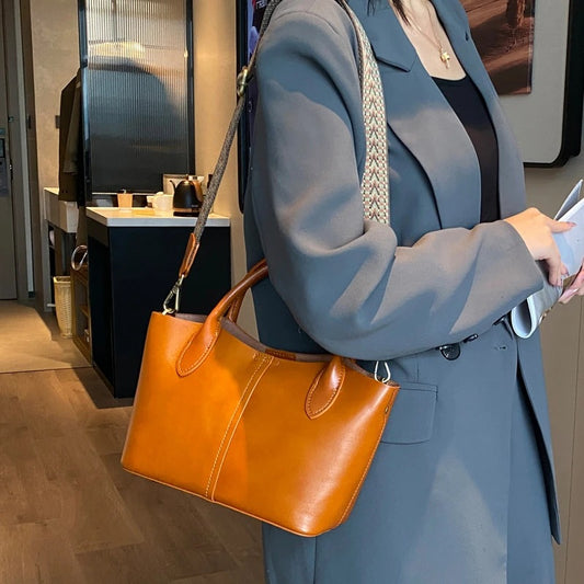 Bolso Bandolera para Mujer con Múltiples Compartimentos de Gran Capacidad