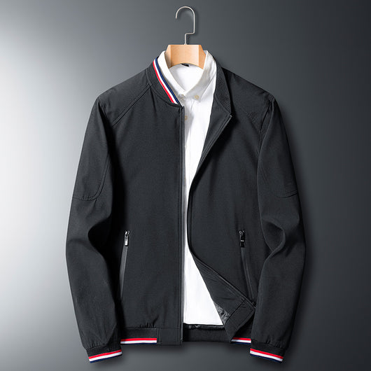 Chaqueta Deportiva Talla Grande para Hombre - Estilo Béisbol Primavera Otoño - Image 9