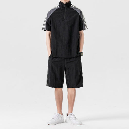Shorts Deportivos Retro Estilo Japonés para Ocio - Image 6