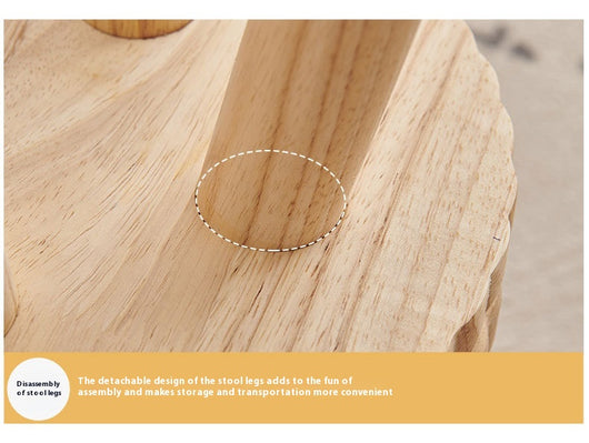Banco de Madera Maciza Minimalista para Sala de Estar - Image 9