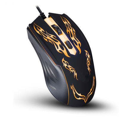 Ratón Gaming USB con Luz Respirable Multicolor para Oficina y Competencia - Image 6