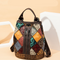 Mochila de Cuero Étnica para Mujer - Estilo Bohemio