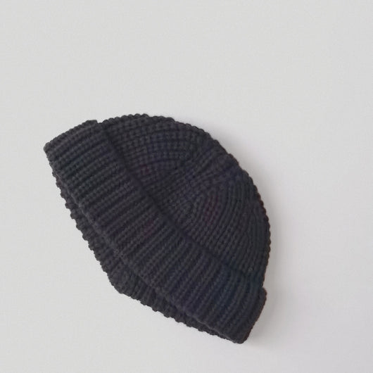Gorro Infantil de Punto en Cuero Melón con Capucha - Image 3