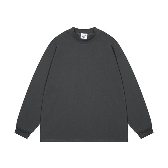 Men's Basic Long Sleeve T-Shirt - Solid Colors
