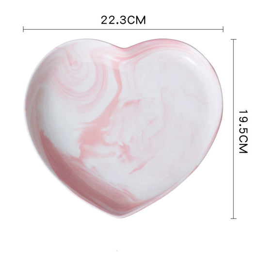 Juego de Bowls y Cucharas de Cerámica con Forma de Corazón para Parejas - Image 9