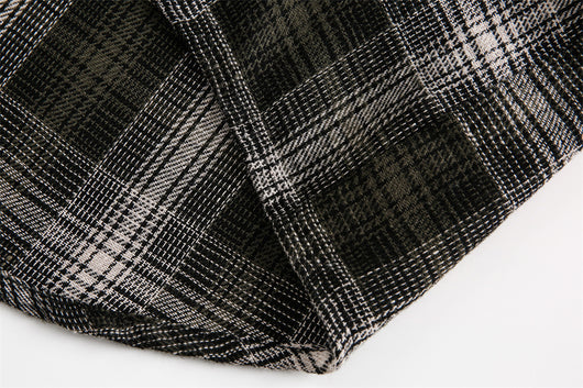 Camisa a Cuadros con Capucha para Hombre y Mujer - Image 17