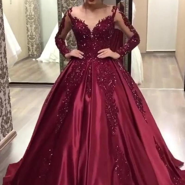 Vestido Largo de Gala con Estampado Dorado - Diseño Exclusivo para Eventos