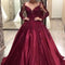 Vestido Longo de Gala com Estampa Dourada - Design Exclusivo para Eventos