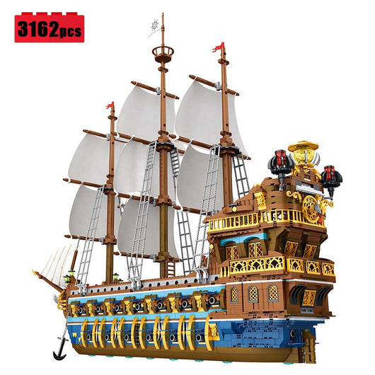 Maqueta Barco Pirata Educativo - Modelo Náutico Armable - Image 11