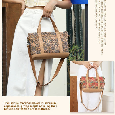 Bolsa Crossbody de Corcho Ecológica con Capacidad de Tote Portátil - Image 19
